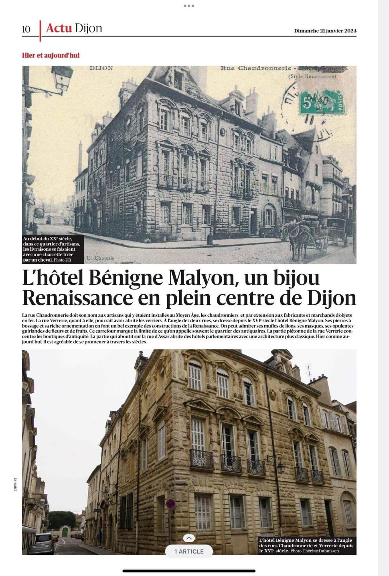 Benigne Malyon Apartment ดีจอง ภายนอก รูปภาพ